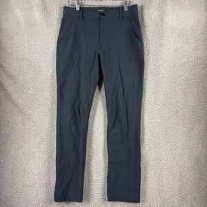 Proof Nomad Tech Chino Pants Slim Straight Navy Blue 33x32 Huckberry Performance